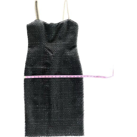 REVOLVE Assignment Devon‎ Black Chain Dress Size S NWT - Picture 8 of 10